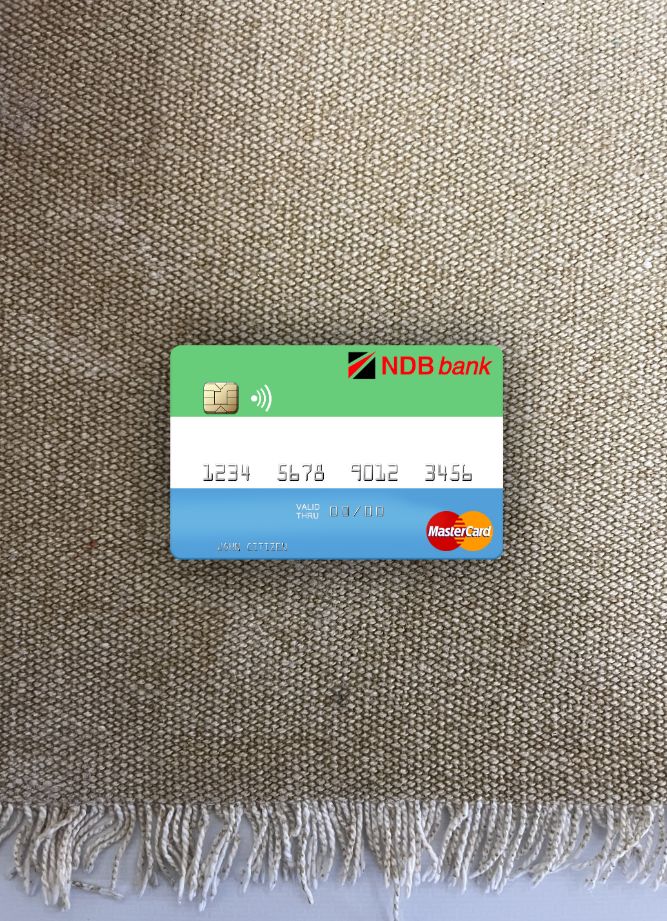 Download Sierra Leone National Development Bank mastercard photolook front Photoshop template